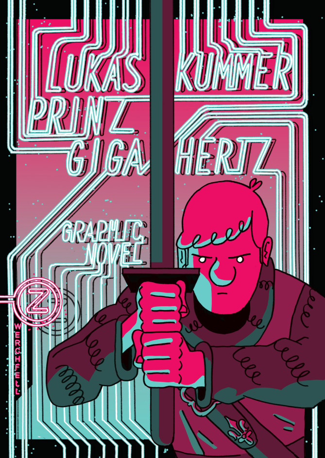 Das Titelbild von Lukas Kummers Prinz Gigahertz.